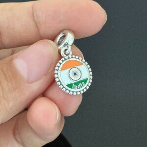 Pandora  India Flag  Exclusive Charm